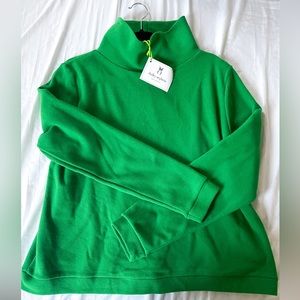 Dudley Stephens Park Slope Terry Fleece Kelley Green Size XL NEW WITH TAGS